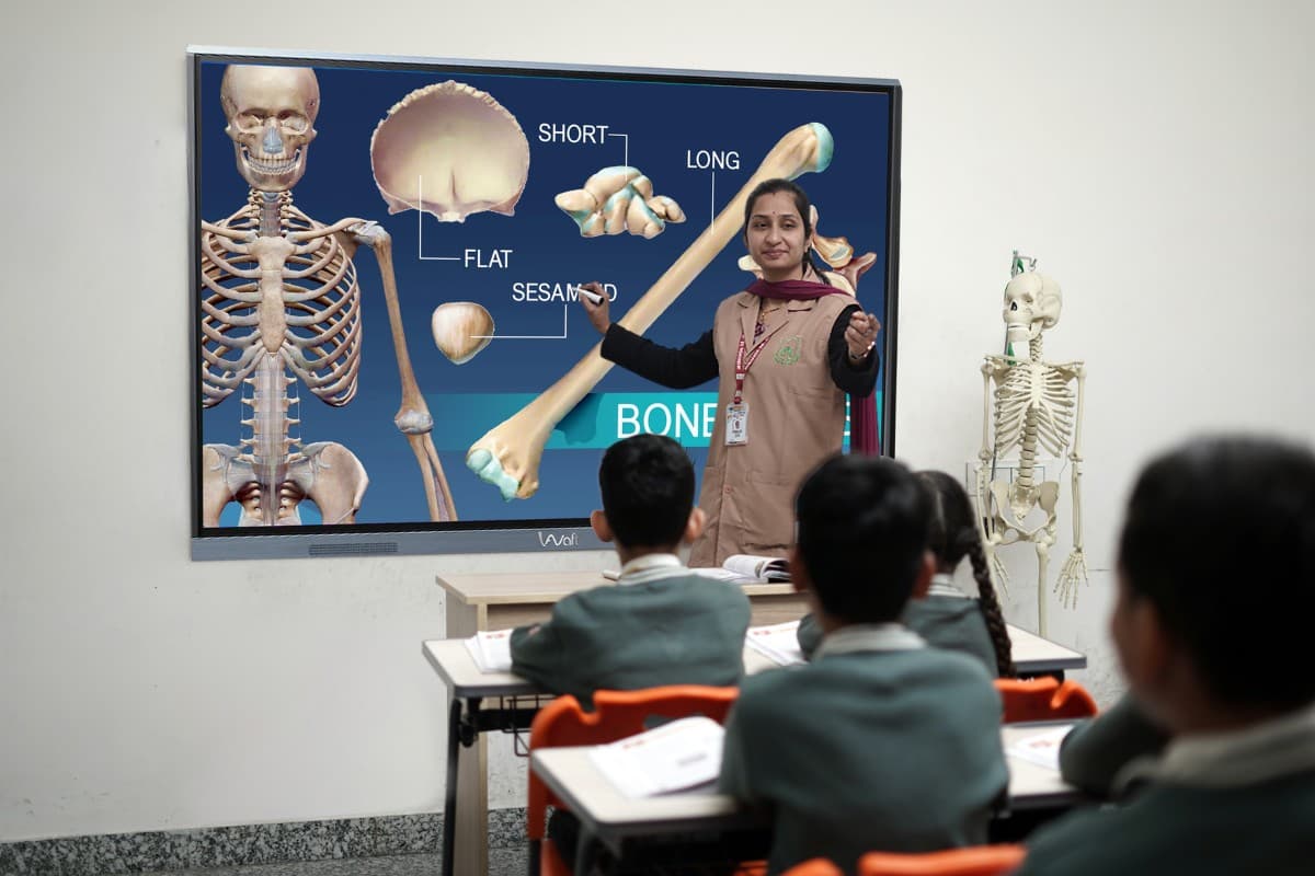Interactive classroom at Miranda School