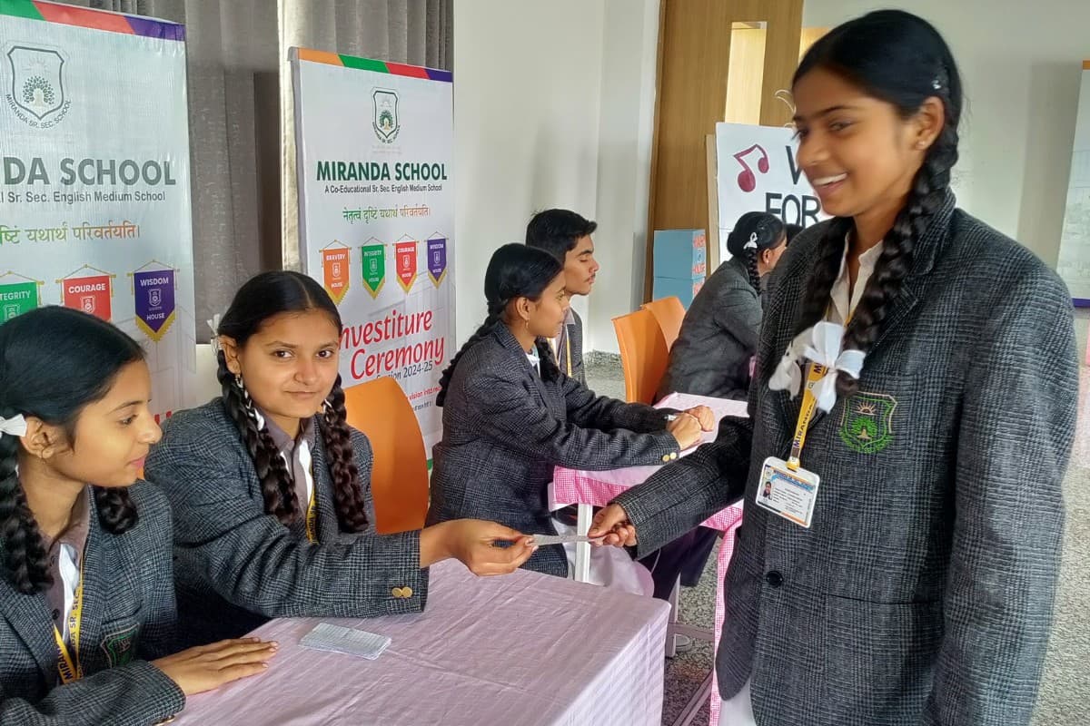 Students exploring interests through school activities