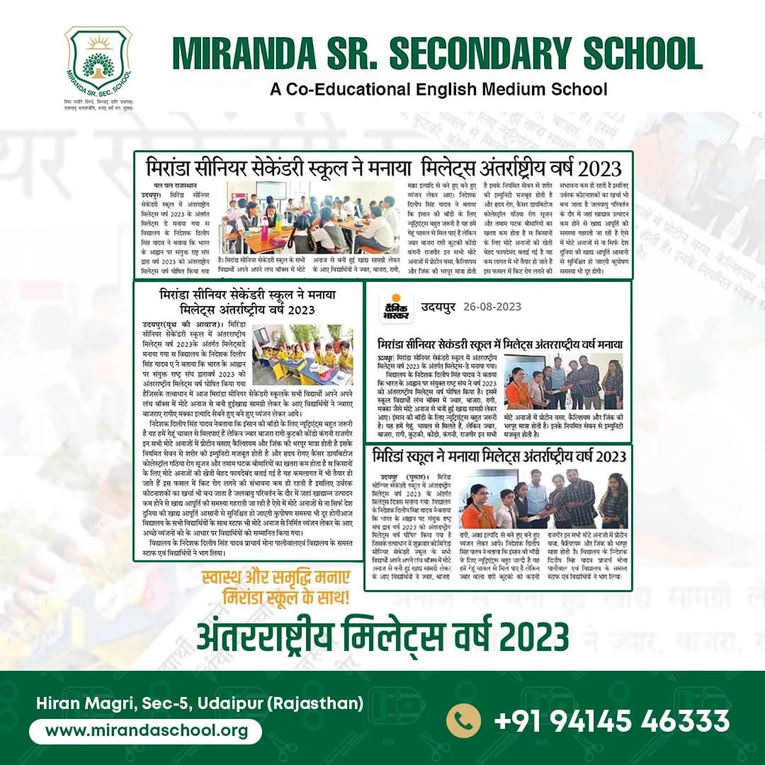 Miranda International School event
